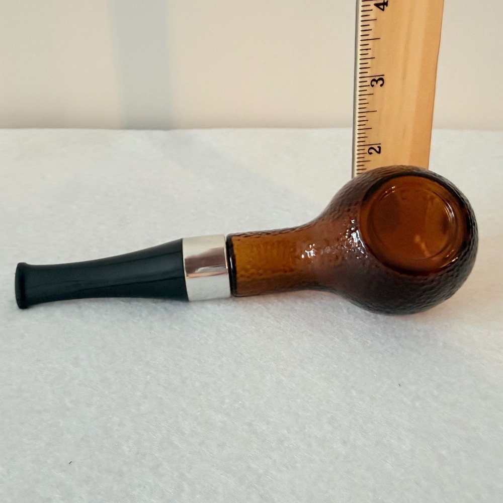 Vintage Avon Tai Winds Pipe Bottle Empty 2 oz Glass Collectible - Picture 6 of 7